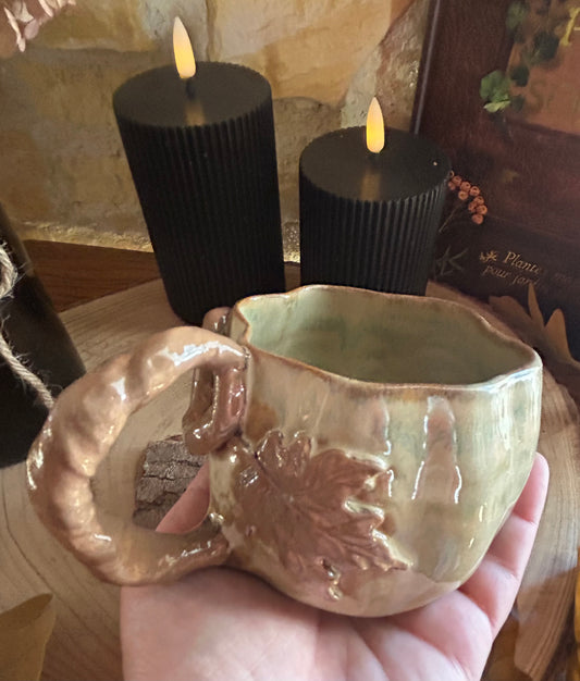 Mug citrouille « le gardien des sous-bois »