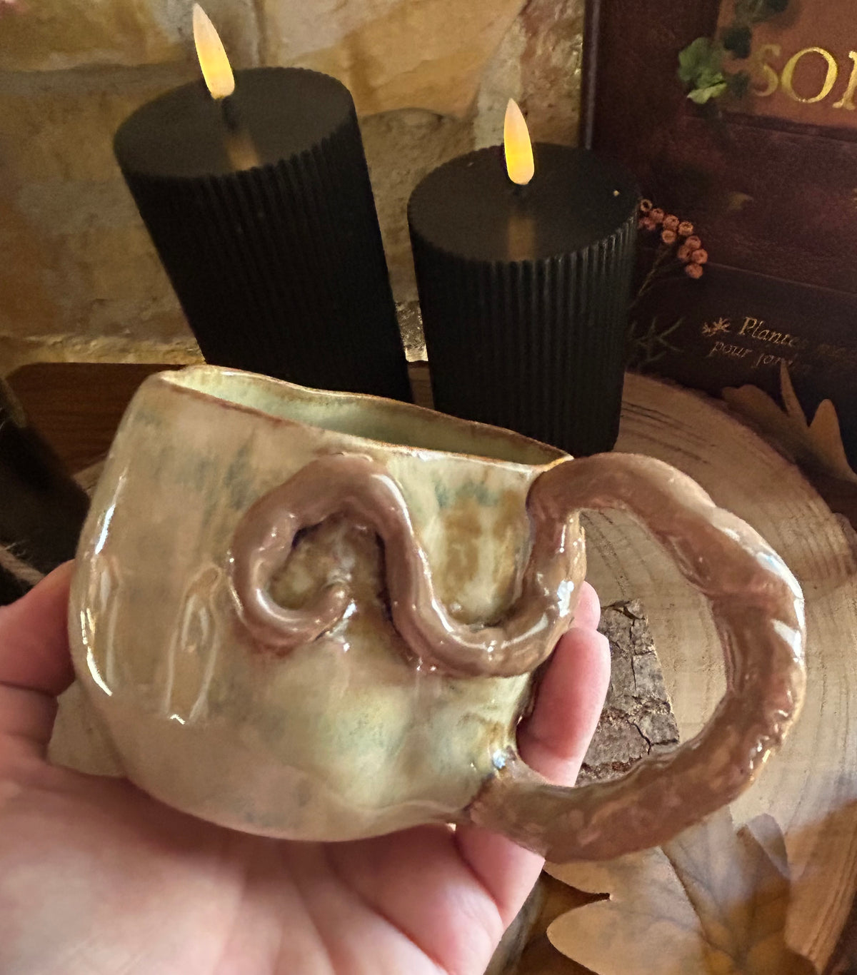 Mug citrouille « le gardien des sous-bois »